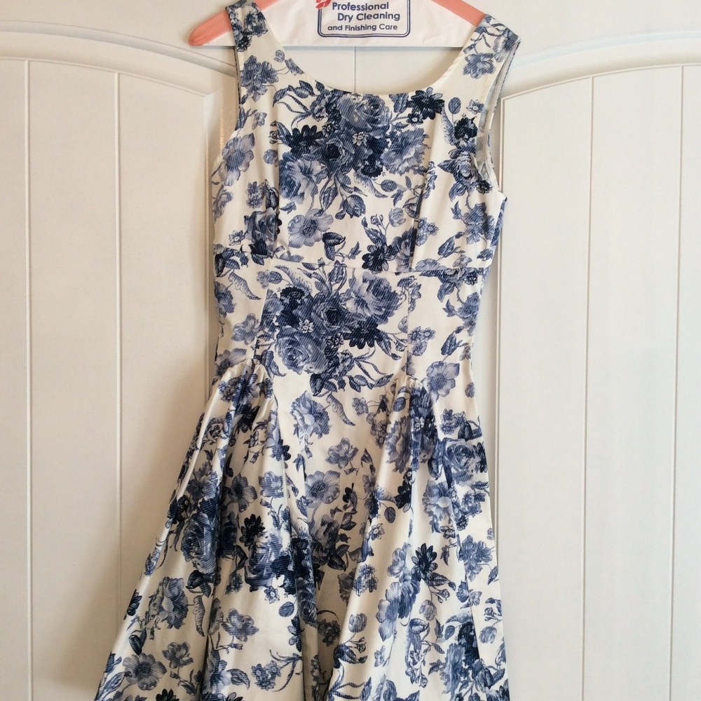 Blue & White Summer Dress